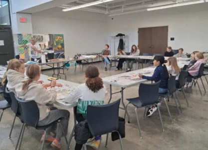 LSAA kicks off children's art series at Peter White Public Library